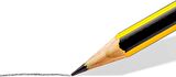 Staedtler 120-0 Noris Kurşun Kalem 120 Sertlik Derecesi 2B, 12 Adet, Siyah