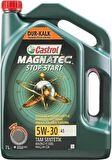 Castrol Magnatec 5W-30 Tam Sentetik 7 lt DPF Benzin-Dizel Motor Yağı Üretim:2021 