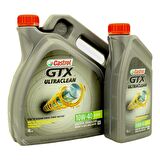 Castrol GTX Ultraclean 10W-40 1 Lt Sentetik Motor Yağı (Üretim Yılı - 2024)