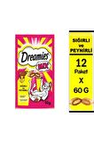 Dreamies Mix Biftek & Peynir Ödül Maması 12X60gr