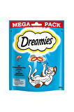 Dreamies Mega Pack İç Dolgulu Somonlu Kedi Ödül Bisküvisi 4 X180 gr