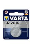 Varta Düğme Pil Elektronik Lityum CR 2016 Blister Tek li