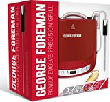 George. Foreman GF-24001-56 Kırmızı 1440 W Döküm Tost Makinesi