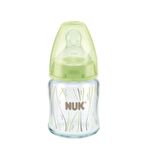 Nuk FC Silikon Emzikli First Choice Cam Biberon Yeşil 120 Ml - Yeşil