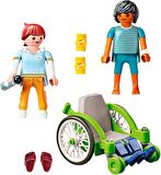 Playmobil City Life 70193 Tekerlekli Sandalyedeki Hasta, Yaşlar 4 ve Üzeri