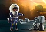 Playmobil 70782 Şehir Aksiyonu Polis Uçma Sırt Çantası ve Bot, eğlenceli yaratıcı rol yapma, oyun seti, 4 yaşındaki ve daha büyük çocuklar için uygundur