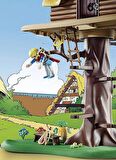PLAYMOBIL Asterix 71016 Troubadix, ağaç evi