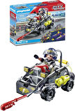 Playmobil City Action 71147 Dönüştürülebilir Sek Sürat Teknesi, 5 Yaş ve Üzeri Çocuklar İçin Oyuncak
