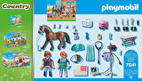 Playmobil 71241 Country Atlar için Veteriner