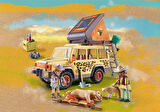 Playmobil Wiltopia 71293 Aslanlar ve Arazi Aracı, Savanada Macera Dolu Hayvan Bakımı, Sürdürülebilir Malzemeden Eğitici Oyuncak, 4 Yaşından Büyük Çocuklar İçin Oyuncak