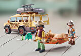 Playmobil Wiltopia 71293 Aslanlar ve Arazi Aracı, Savanada Macera Dolu Hayvan Bakımı, Sürdürülebilir Malzemeden Eğitici Oyuncak, 4 Yaşından Büyük Çocuklar İçin Oyuncak