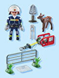 Playmobil İtfaiyeciler Hayvan Kurtarma71467