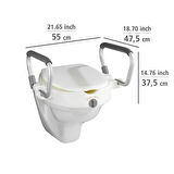 Wenko Destek Kulplu Klozet kapağı 55 x 37,5 x 47,5 cm ( Made in Germany )