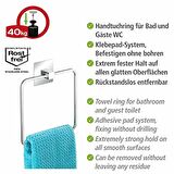 Havluluk Paslanmaz Çelik Kendinden Yapışkanlı Banyo Havluluk