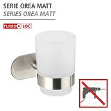 Uno Orea Mat, Diş Fırcası Tutacağı, Delmeden Sabitleme,  Paslanmaz Çelik,