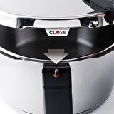 Fissler Vitaquick Çelik Klipso 10 lt Düdüklü Tencere