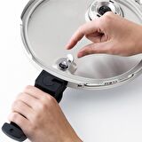 Fissler Vitaquick Çelik Klipso 2.5+6 lt 2'li Düdüklü Tencere Seti