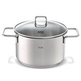 Fissler Lubeck Cam Kapak Derin Tencere 24 cm