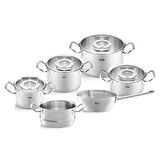 Fissler Original Profi Collection Cam Kapak 10 Parça Tencere Seti