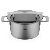 Fissler Phi Collection Cam Kapak Derin Tencere 20 cm