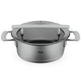 Fissler Phi Collection Cam Kapak Sığ Tencere 20 cm