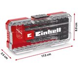 Orijinal Einhell 10 adet ahşap delme ucu (3 mm / 2x4 mm / 2x5 mm / 2x6 mm / 7 mm / 2x8 mm), 1 adet saklama kutusu (17,5 x 8,0 x 3,5 cm) - 49108733