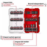Einhell M-Case 39 Parça Matkap ve Bits Ucu Seti
