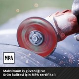 Orijinal Einhell 3 Parça İnce Metal Kesme Diski Seti, Ø 230 mm (2 mm Kalınlık, MPA Sertifikalı, Uzun Ömürlü, Hassas ve Düşük Çapaklı Kesimler Avuç Taşlamalar için) - 49711523
