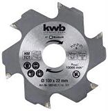 KWB Freze Bıçağı 100x22x4,0mm  49758941