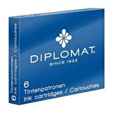Diplomat D10701024 6lı Mavi Kartuş