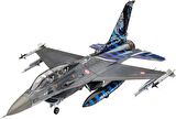 Revell 1/72 Maket Uçak F-16D Tigermeet 2014 Boyalı Set N:63844