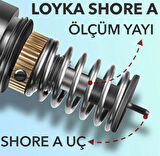 Loyka LXA Sertlik Ölçüm Cihazı Shoremetre Shore A M01A -Yumuşak Malzeme İçin-
