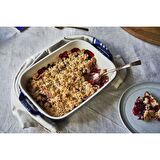 Staub Seramik Fırın Kabı 34 X 24cm Koyu Mavi- 405111490