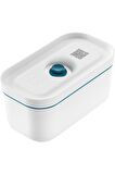 Zwilling Fresh & Save Vakumlu Yemek Taşıma Kabı, S, Plastik, Beyaz-akdeniz Mavisi