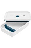Zwilling Fresh & Save Vakumlu Yemek Taşıma Kabı, L Düz, Plastik, Beyaz-akdeniz Mavisi