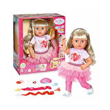 833018 Baby Born Kız Kardeş Bebeği 43 c