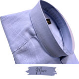 UMRE MARKET TAM DÜĞME KETEN SAFFAN GÖMLEK