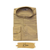 UMRE MARKET TAM DÜĞME KETEN SAFFAN GÖMLEK