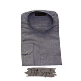 UMRE MARKET TAM DÜĞME KETEN SAFFAN GÖMLEK