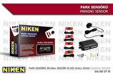 Niken Yeni Nesil Orjinal Lens Görünümlü Sesli Siyah Park Sensörü