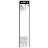 Bosch Mercedes C Serisi W205 Silecek Takımı Aerotwin 2015-2020 A843S