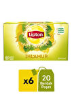 Lipton Ihlamur Bardak Poşet Çay X 6 Adet