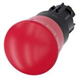 Sıemens,3Su1000-1Hb20-0Aa0 Acil Stop Mantar Buton 40Mm