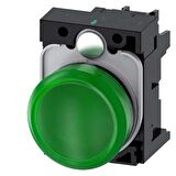 Sıemens,3Su1102-6Aa40-1Aa0 Komple Sinyal Lamba 24V Ac/Dc