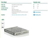 MANN FILTER CUK1919 Karbonlu Polen Filtresi