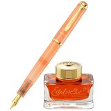 Pelikan M200 Apricot Achat Dolma Kalem Seti
