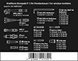 Wera Kraftform Kompakt F 1 Yapı-Bakım Alet Seti 05134013001