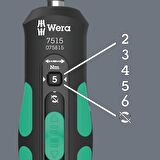 Wera 7515 Kraftform Safe-Torque Speed 2-6 Nm