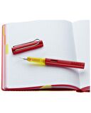 Lamy Al Star Dolma Kalem F Uç ve Defter Seti Glossy Red 