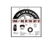 205/55x14 Ebatlarına Uyumlu Takmatik X Tipi Kar Patinaj Zinciri